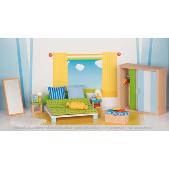 Puppenmöbel Schlafzimmer   [#*we]