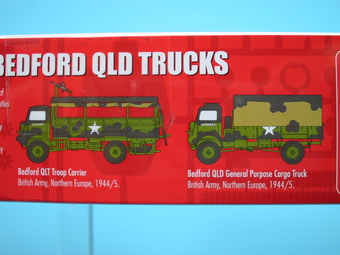 Bedford QLD General Purpose Cargo Truck / BedfordQLT Troop Carrier   [#*e] N