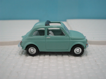 Fiat 500 F Schiebedach offen, grün ´1965   [#*c] 1   VK