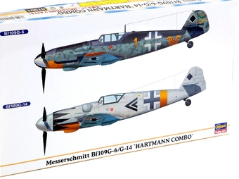 Messerschmitt BF 109 G-6 / G-14 (zwei Bausätze) Erich Hartmann   [#*LD]   B*