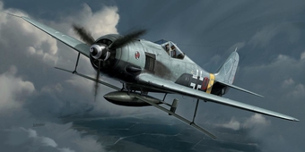 Focke-Wulf Fw 190 A-8 mit Bv 246 Hagelkorn   [#*D]   B*