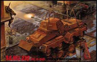 Schwerer Panzerspähwagen Sd.Kfz. 232 (FU) (8-Rad) mit Rahmenfunkantenne   [#*LD]