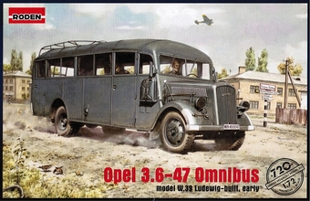Opel 3.6 - 47 Omnibus Typ W.39 Ludewig (frühe Version)   [#*LD]