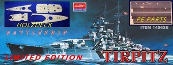 Tirpitz mit Holzdeck und Fotoätzteilen   [#*w]