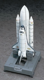 Space Shuttle Orbiter mit Boosters ( Startraketen )