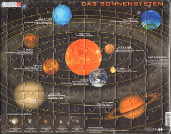 Puzzle Das Sonnensystem 70 Teile
